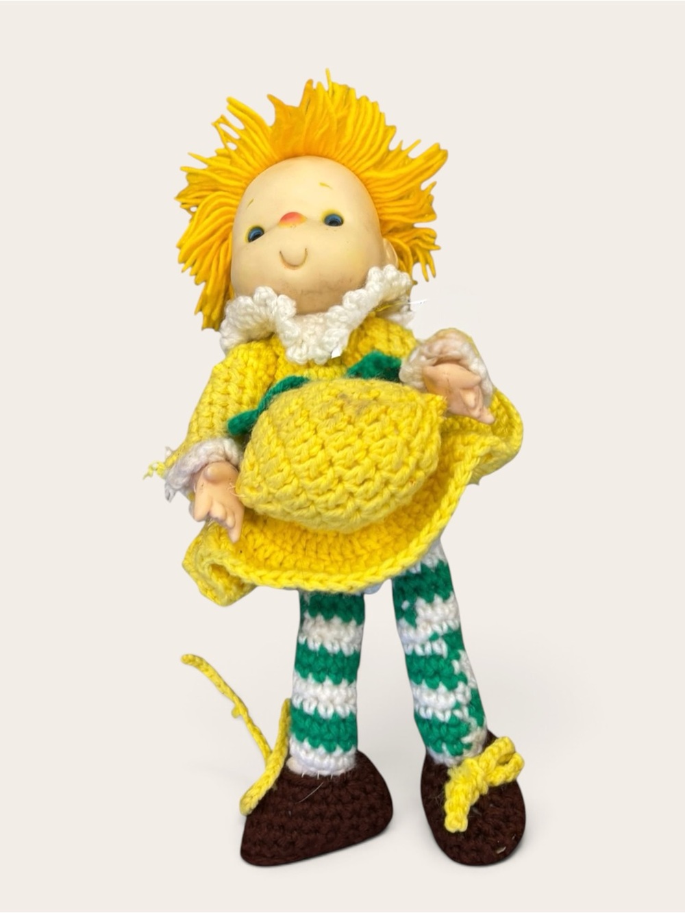 Vintage 80’s Dumplin Designs "Lollipop Lane" Ice Cream Lemon Meringue Doll Mint